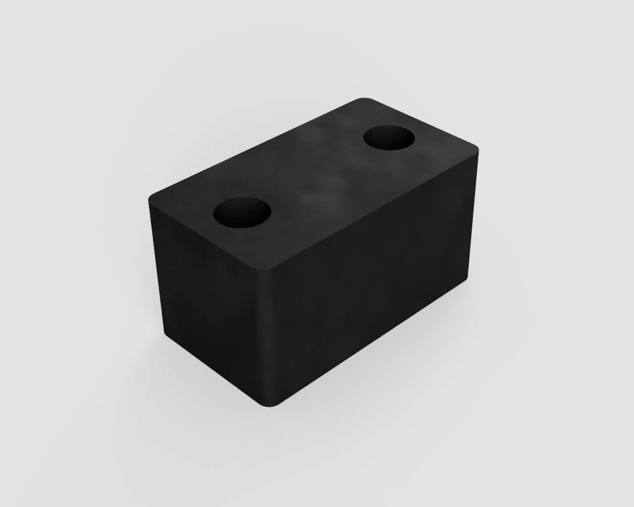 Zderzak gumowy 68x38x36